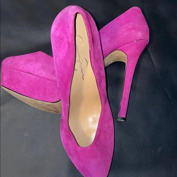 Jessica Simpson Weema women’s platform  heels Sz 9.5 - Picture 6 of 10